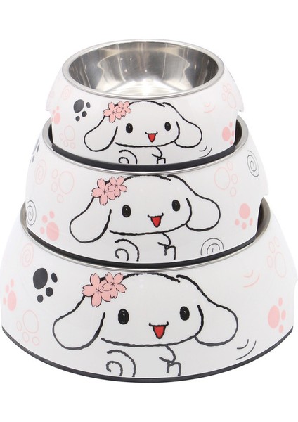 Paslanmaz Çelik Köpek Kabı Mama Kabı Çift Katmanlı Kedi Kabı Evcil Hayvan Kabı Besleme Içme Suyu Kedi Malzemeleri Köpek Kabı (Yurt Dışından)