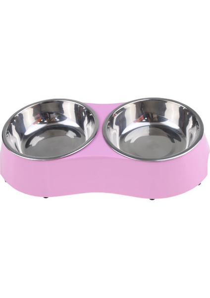 Paslanmaz Çelik Köpek Kabı Mama Kabı Çift Katmanlı Kedi Kabı Evcil Hayvan Kabı Besleme Içme Suyu Kedi Malzemeleri Köpek Kabı (Yurt Dışından)