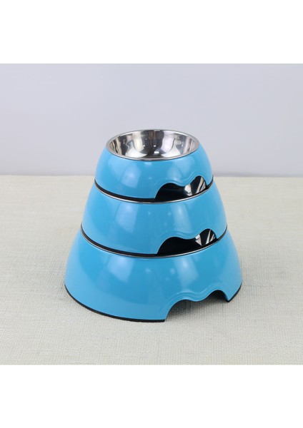 Paslanmaz Çelik Köpek Kabı Mama Kabı Çift Katmanlı Kedi Kabı Evcil Hayvan Kabı Besleme Içme Suyu Kedi Malzemeleri Köpek Kabı (Yurt Dışından)