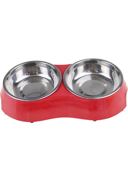 Paslanmaz Çelik Köpek Kabı Mama Kabı Çift Katmanlı Kedi Kabı Evcil Hayvan Kabı Besleme Içme Suyu Kedi Malzemeleri Köpek Kabı (Yurt Dışından)