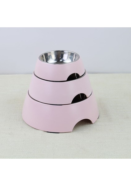 Paslanmaz Çelik Köpek Kabı Mama Kabı Çift Katmanlı Kedi Kabı Evcil Hayvan Kabı Besleme Içme Suyu Kedi Malzemeleri Köpek Kabı (Yurt Dışından)