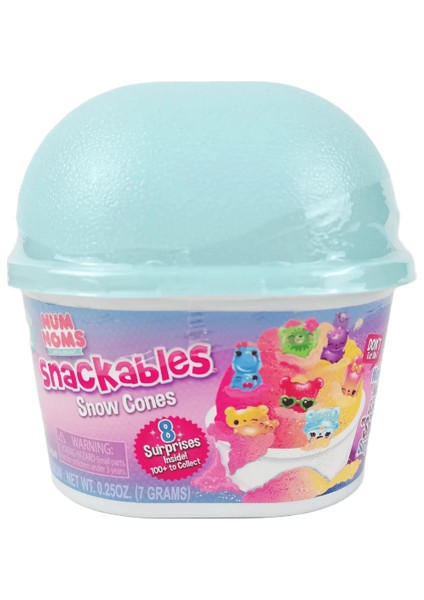 Numnoms Dudak Parlatıcısı Damga Kokusu Çok Lezzetli Kar Konileri Snackables Kör Kutu Bebek Oyuncak Model Anime Figürleri Süsleri Toplayın Rastgele 1 Adet-E (Yurt Dışından)