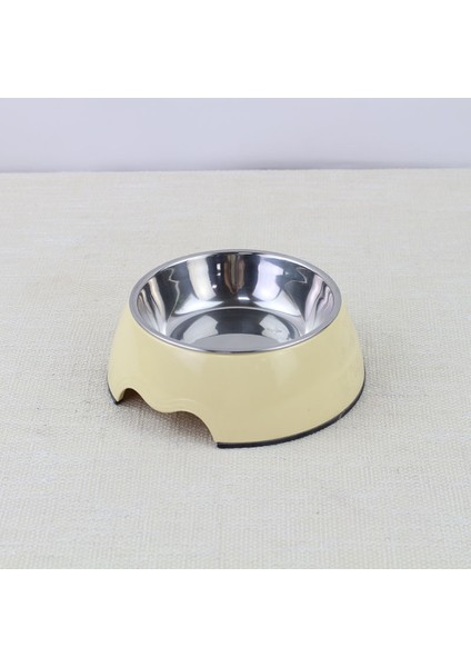 Paslanmaz Çelik Köpek Kabı Mama Kabı Çift Katmanlı Kedi Kabı Evcil Hayvan Kabı Besleme Içme Suyu Kedi Malzemeleri Köpek Kabı (Yurt Dışından)