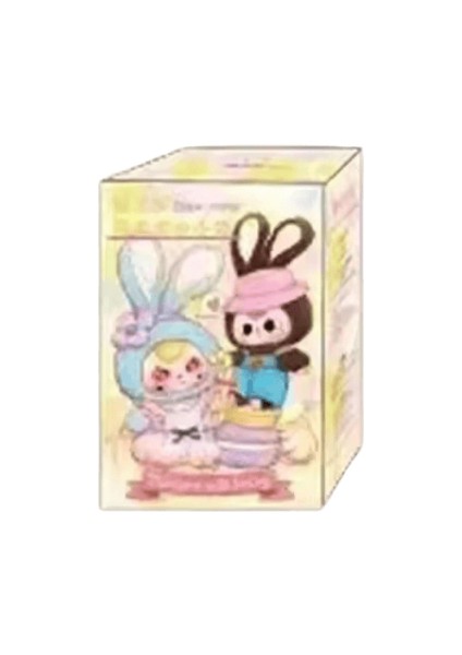 Orijinal Bebek Üç Macaron Küçük Tavşan Serisi Gizem Kutusu Vinil Gelgit Oyun Sırt Çantası Kolye Bebek Kör Kutu Kız Yeni Yıl Sirastgele 1 Adet (Yurt Dışından)
