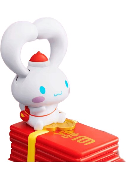 Sanrio Hello Kitty Kuromi Yeni Yıl Serisi Kör Kutu Şanslı Gizem Kutusu Anime Figür Model Koleksiyon Dekorasyon Oyuncaklar Çocuk Renk:pochacco (Yurt Dışından)