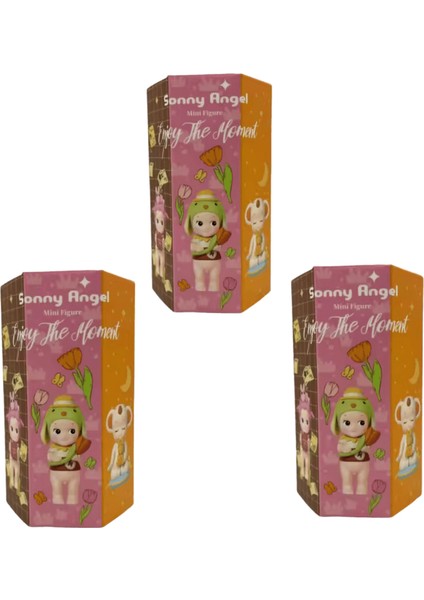 Sonny Angel Mini Figuhe Enjoy The Moment Series Mysterious Surprise Blind Box Tide Play Toy Doll Lucky Mascot Hand-Made Gift Toycolor:random 3pcs/size:chinese Version (Yurt Dışından)
