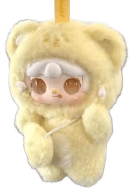 Yooki V4 Kör Kutu Gen Bite Bear Serisi 10CM Sevimli Koleksiyon Mini Bebek Kolye Oda Dekoru Oyuncak Kızlar Için Noel Yeni Yıl Si Onaylamak B (Yurt Dışından)