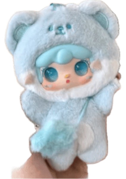 Yeni Yooki V4 10CM Kolye Gen Bite Bear Serisi Vinil Mini Kör Kutu Sevimli Dekor Koleksiyonu Heykelcik Çocuk Bestie Kız Yeni Yıl Si Onaylamak D (Yurt Dışından)
