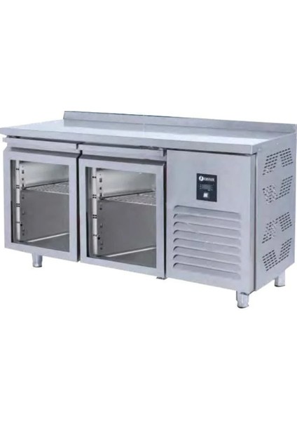 Tezgah Tip Gn 2 Cam Kapılı Buzdolabı Cts 330 Ug