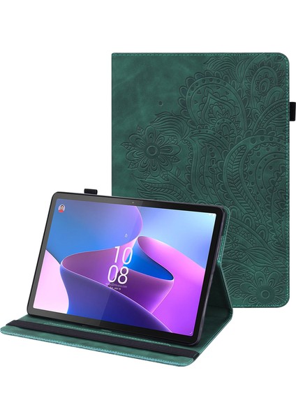Lenovo Tab P11 Pro Gen 2 Pu Deri Standı Damla Geçirmez Kılıf Kart Tutucu Tablet Kapağı (Yurt Dışından)