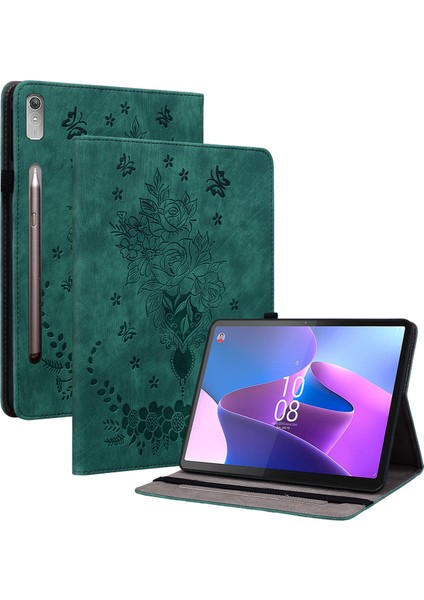 Lenovo Tab P11 Pro Gen 2 11.2 Folio Flip Tablet Stand Kapağı Pu Deri Kılıf (Yurt Dışından)