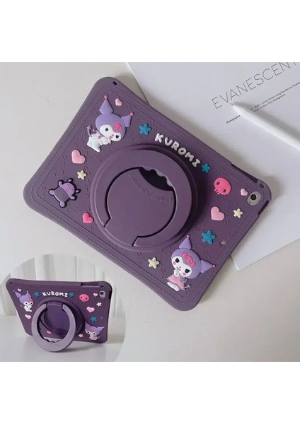 Xiaomi Redmi Pad Se 11INÇ Kılıf Kuromi Cute Dolls Standlı Eğlenceli 3D Karekterli Çocuk Kılıfı (Xiaomi Redmi Pad Değildir) fırsatları