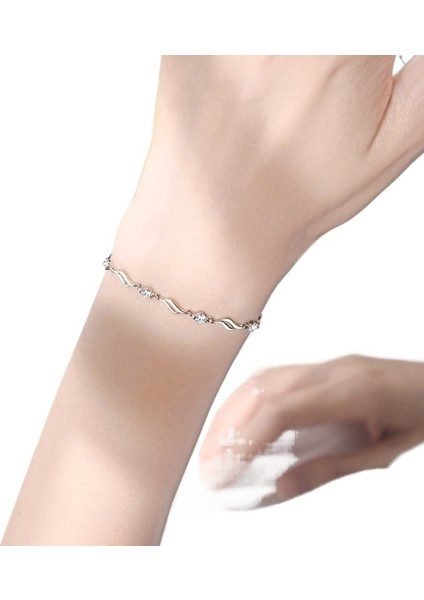 Yeni Kristal Aşk Mavi Kristal Bileklik Kadın Okyanus Kalp Kadın Ins Niş Tasarımı (Yurt Dışından) modelleri