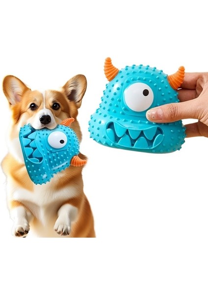 Yeni Evcil Hayvan Oyuncağı Little Monster Serisi Sesli Köpek Oyuncağı Isırmaya Dayanıklı ve Temizlemesi Kolay (Yurt Dışından)