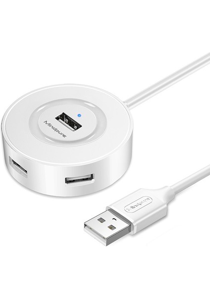 USB Hub Genişletme Yuvası Dizüstü Bilgisayar Genişletme 4 Port USB Hub (Yurt Dışından)