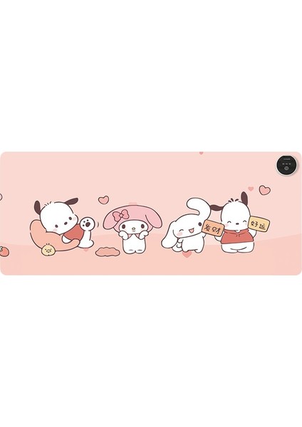 Büyük Mouse Pad Öğrenci Pedi Ofis Deri Masa Pedi Su Geçirmez Kaymaz Yumuşak Çevre Koruma (Yurt Dışından)