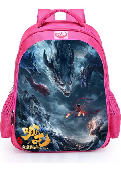 Nezha 2 Of The Magic Child Haunted The Sea Anime Omuz Çantası Öğrenciler Okul Çantası (Yurt Dışından)