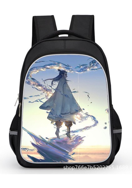 Nezha 2 Sihirli Çocuk Inen Öğrenciler Karikatür Erkek ve Kadın Omuzlar Su Geçirmez Sırt Çantaları (Yurt Dışından)