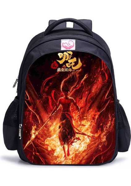 Ne Zha 2 Magic Çocuk Perili Deniz Anime Öğrenci Omuz Çantası (Yurt Dışından)
