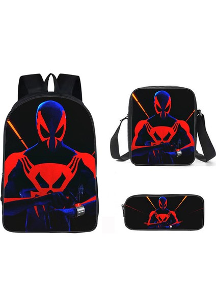 Spider-Man Street Trend Öğrenci Omuz Çantası (Yurt Dışından)
