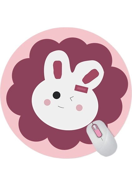 Karikatür Yuvarlak Mouse Pad Sevimli Küçük (Yurt Dışından)