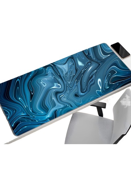 Mermer Büyük Boy Fare ve Klavye Altlığı (Yurt Dışından)