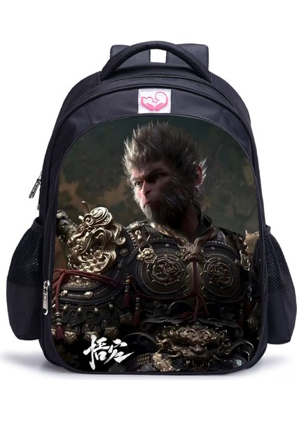 Siyah Mythical Goku Öğrenci Yetişkin Omuz Çantası (Yurt Dışından)