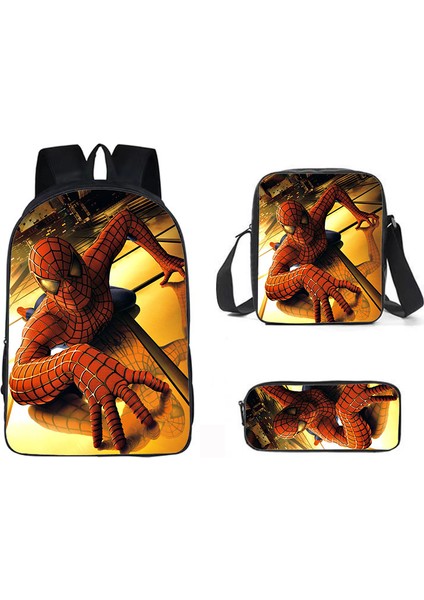 Spider-Man Street Trend Öğrenci Omuz Çantası (Yurt Dışından)