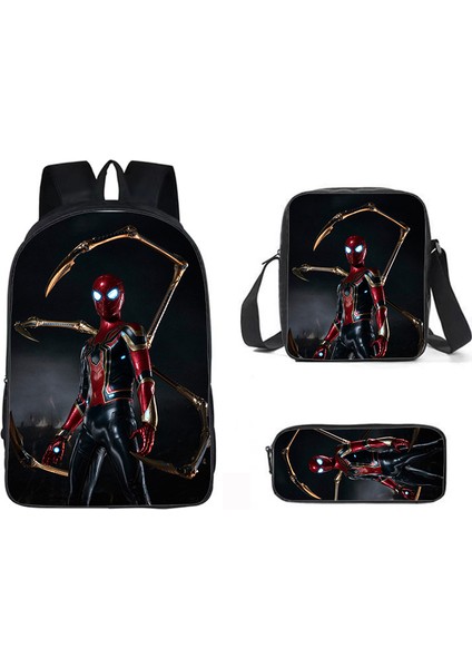 Spider-Man Street Trend Öğrenci Omuz Çantası (Yurt Dışından)