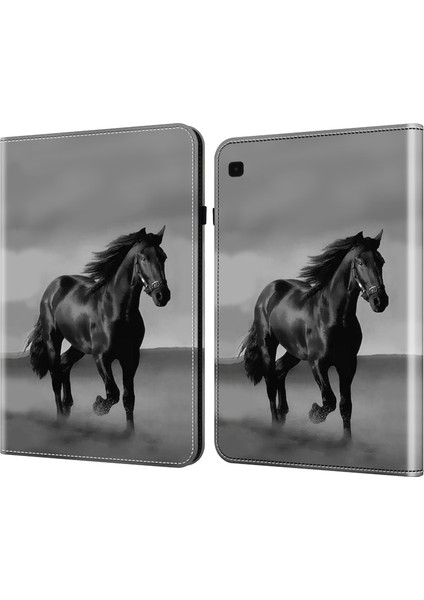 Samsung Galaxy Tab S6 Lite (2020) / (2022) / (2024) Deri Tablet Kapak Kart Yuvaları (Yurt Dışından)