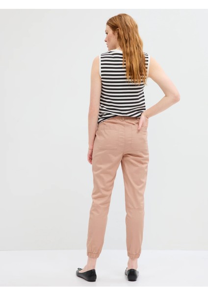 Twill Girlfriend Jogger Washwell™ Pantolon