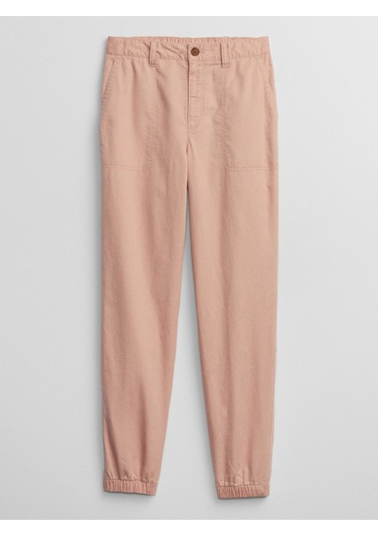 Twill Girlfriend Jogger Washwell™ Pantolon