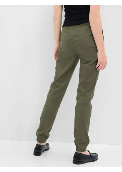 Twill Girlfriend Jogger Washwell™ Pantolon