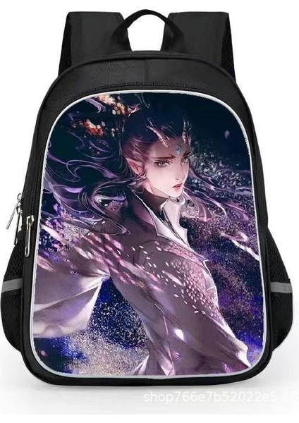 Nezha 2 Sihirli Çocuk Inen Öğrenciler Karikatür Erkek ve Kadın Omuzlar Su Geçirmez Sırt Çantaları (Yurt Dışından)