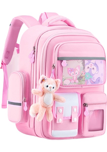 Öğrenci Okul Çantası Çok Fonksiyonlu Büyük Kapasiteli Leke Tutmaz (Yurt Dışından)