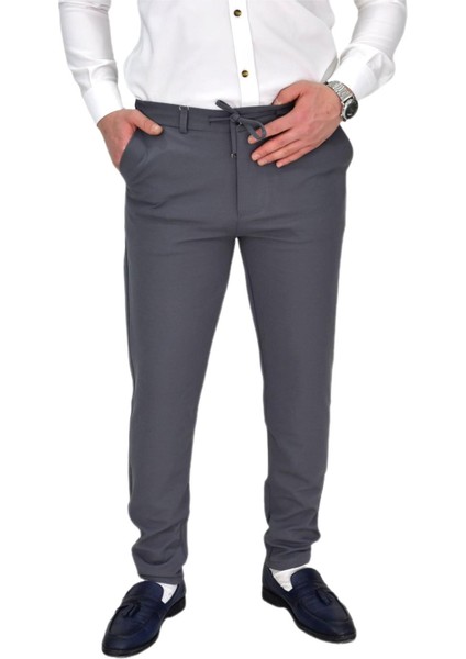 Erkek Beli Lastikli Jogger Pantolon Regular Fit BGL-ST04328