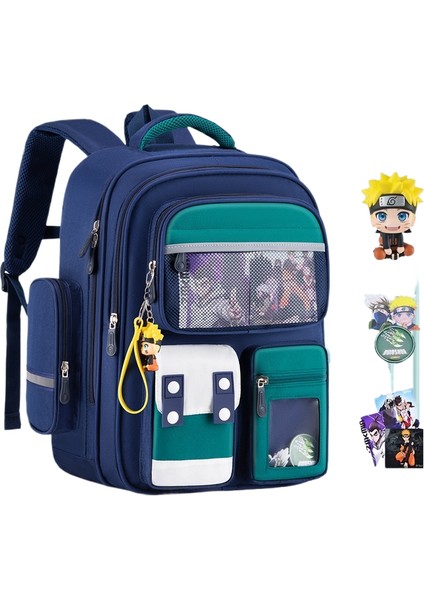 Öğrenci Okul Çantası Çok Fonksiyonlu Büyük Kapasiteli Leke Tutmaz (Yurt Dışından)