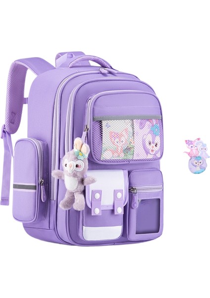 Öğrenci Okul Çantası Çok Fonksiyonlu Büyük Kapasiteli Leke Tutmaz (Yurt Dışından)
