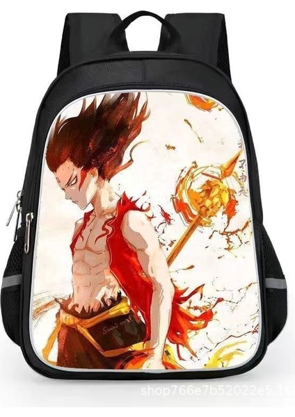 Nezha 2 Sihirli Çocuk Inen Öğrenciler Karikatür Erkek ve Kadın Omuzlar Su Geçirmez Sırt Çantaları (Yurt Dışından)