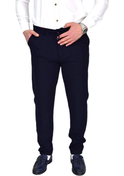 Erkek Beli Lastikli Jogger Pantolon Regular Fit BGL-ST04328