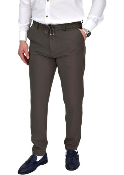 Erkek Beli Lastikli Jogger Pantolon Regular Fit BGL-ST04328