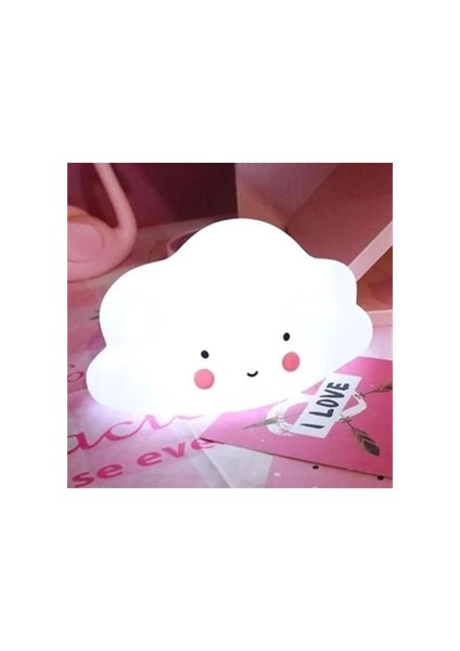 Sevimli Bulut Şeklinde LED Dekoratif Gece Lambası Aydınlatma