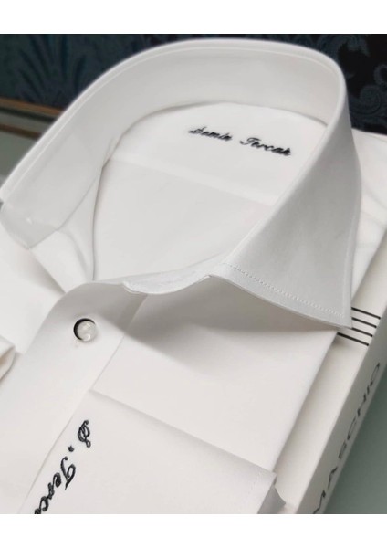 Kişiye Özel Dikim Isimli Nakışlı Erkek Gömlek modelleri