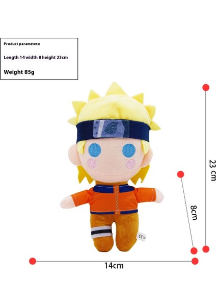 Japon Manga Naruto Peluş Oyuncak Bebekler (Yurt Dışından)