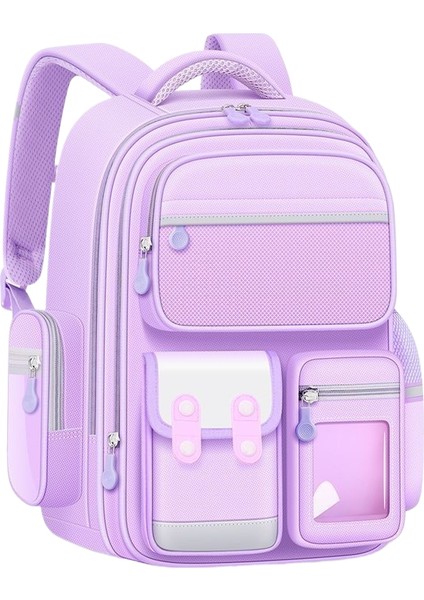 Öğrenci Okul Çantası Çok Fonksiyonlu Büyük Kapasiteli Leke Tutmaz (Yurt Dışından)