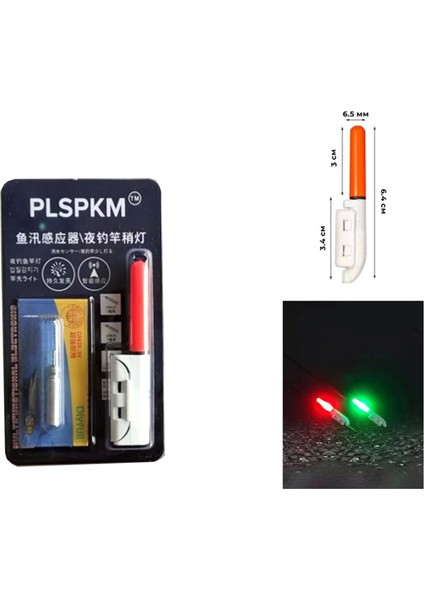 7109 Pilli ve Aparatlı Fosfor Kırmızı Renk 4.5X39MM