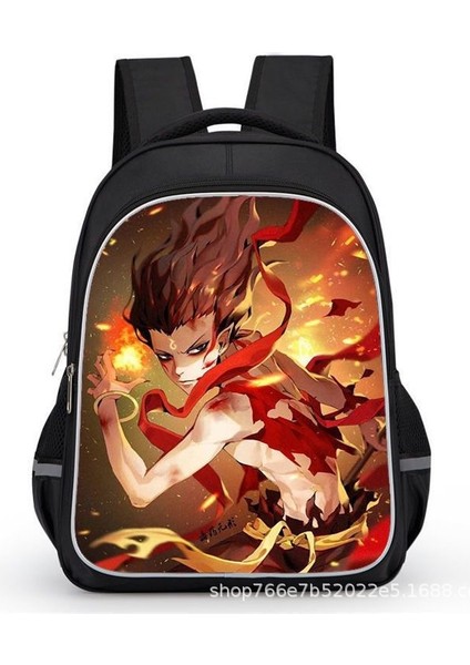 Nezha 2 Sihirli Çocuk Inen Öğrenciler Karikatür Erkek ve Kadın Omuzlar Su Geçirmez Sırt Çantaları (Yurt Dışından)
