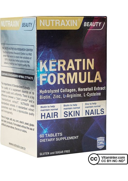 Keratin Formula 60 Tablet