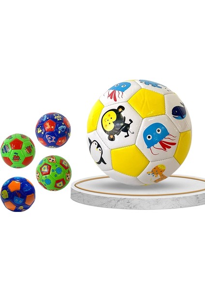 Futbol Ilk ve Ortaokul Öğrencileri 4 5 Eğitim Oyunu Çocuk Futbolu Pvc Makine Dikişi Pu Aşınmaya Dayanıklı Futbol (Yurt Dışından)