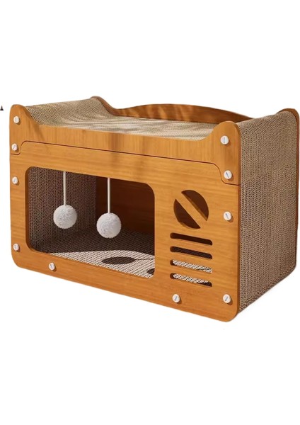 Kedi Tırmalama Tahtası Kedi Yuvası Aşınmaya Dalı Enkaz Olmayan Oyun Uyku Hepsi Bir Arada Kedi Tırmanma Çerçevesi Oyuncakları (Yurt Dışından)